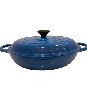 Le creuset 31/2 qt Braiser. In color marseille